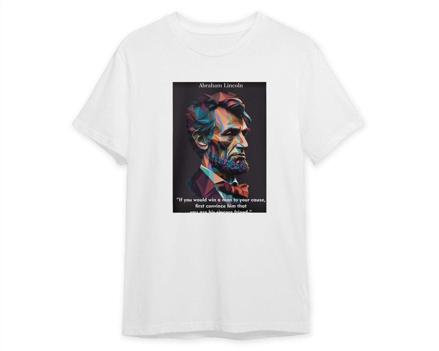 Abraham Lincoln Quotes Low Poly - @WpapArtist