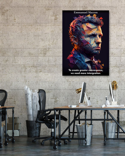 Emmanuel Macron Quotes - @WpapArtist