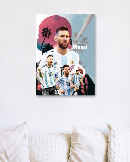 Lionel Messi in Summer - @ColorizeStudio