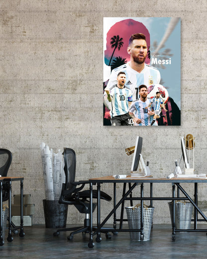 Lionel Messi in Summer - @ColorizeStudio