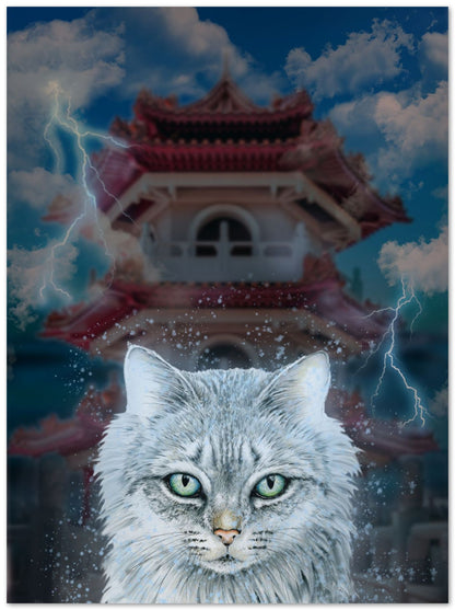 WHITE CAT THUNDER - @RAMRAMCLUB