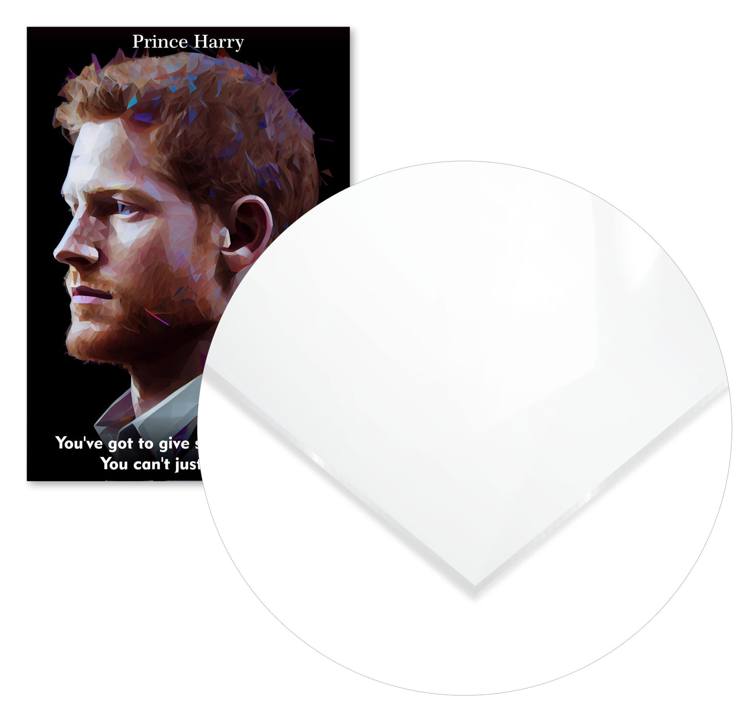 Prince Harry Low Poly - @WpapArtist