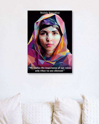 Malala Yousafzai - @WpapArtist