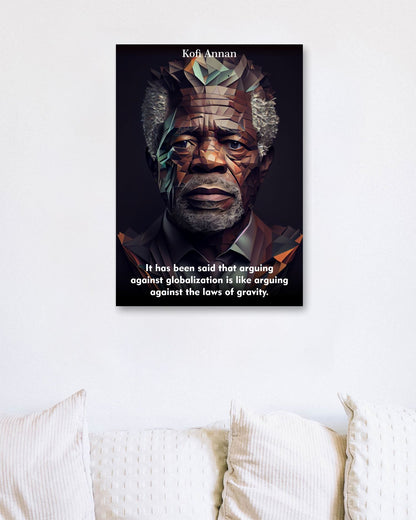 Kofi Annan Quotes - @WpapArtist