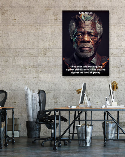 Kofi Annan Quotes - @WpapArtist