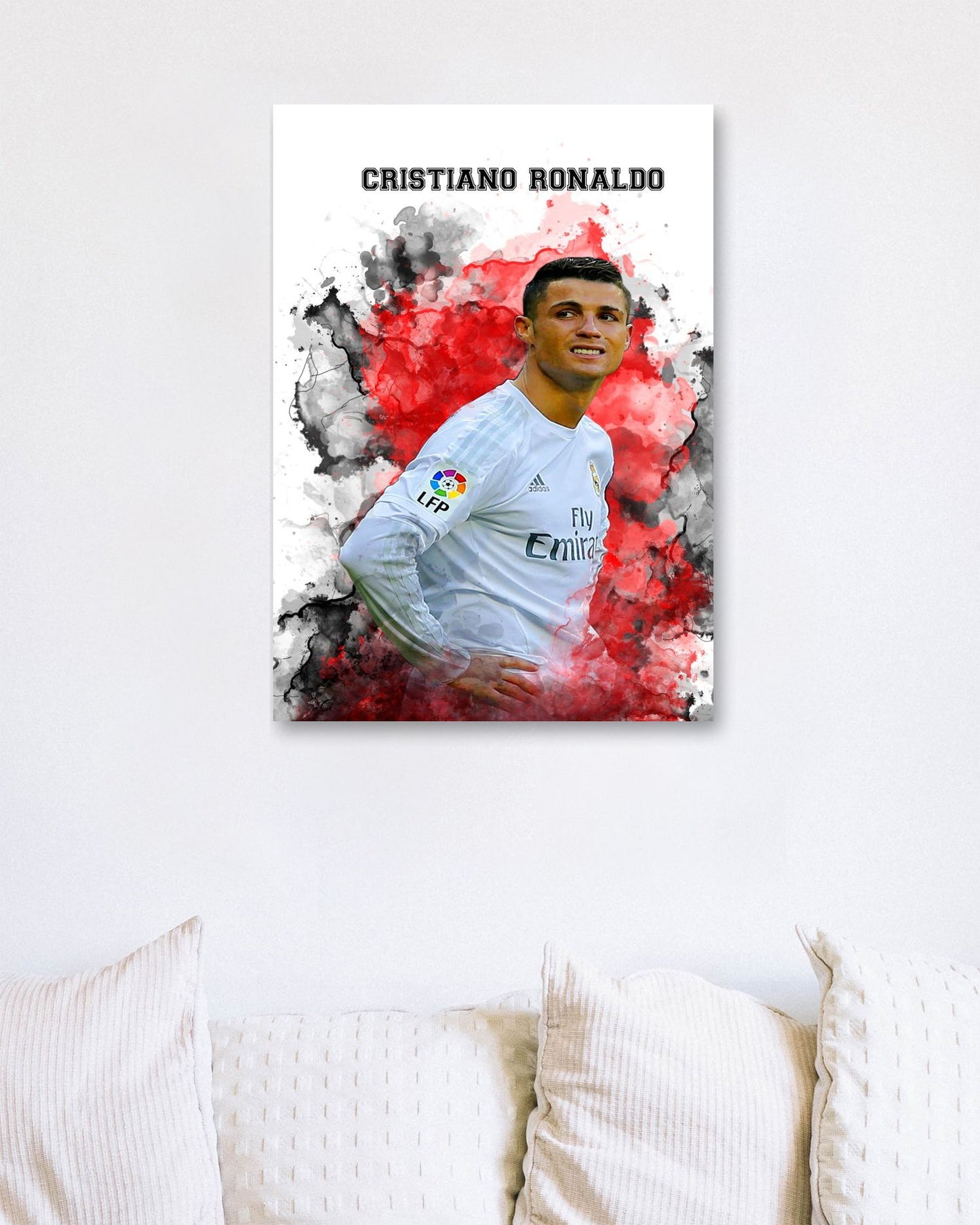 Cristiano Ronaldo Watercolor 5 - @JeffNugroho