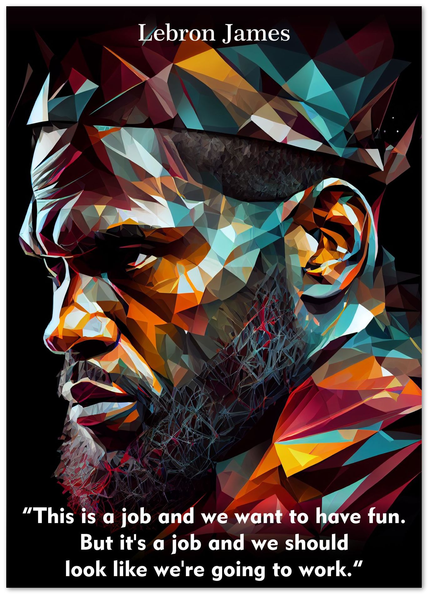 Lebron James Motivation - @WpapArtist