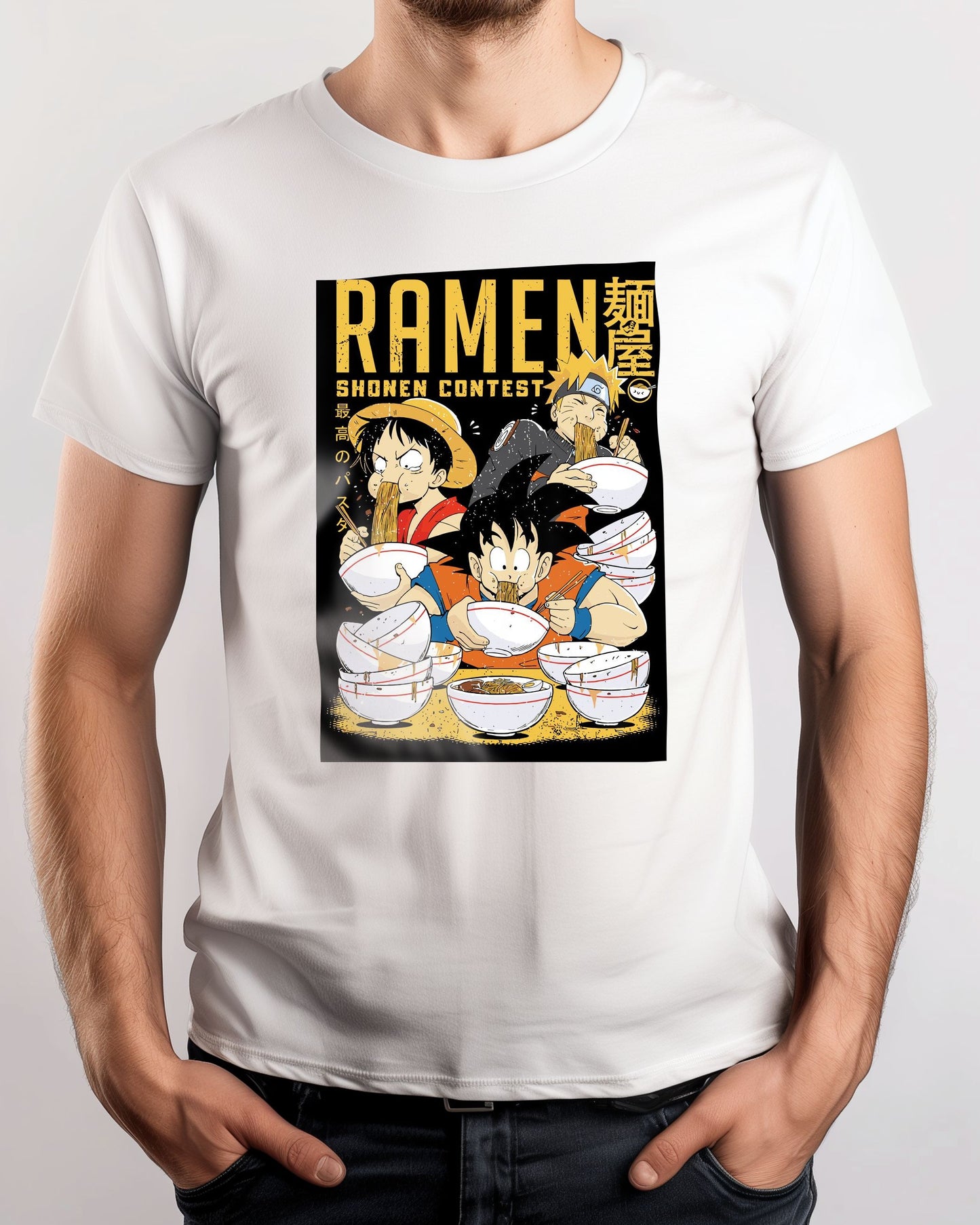 Shonen Ramen Naruto Luffy Goku - @nhokconxy