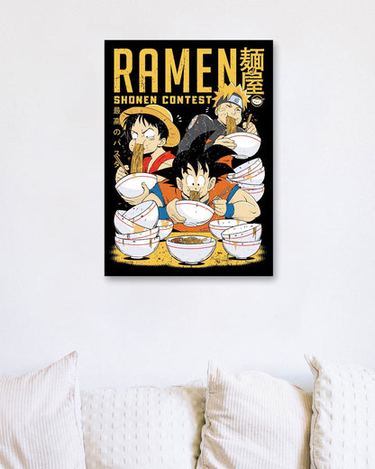 Shonen Ramen Naruto Luffy Goku - @nhokconxy