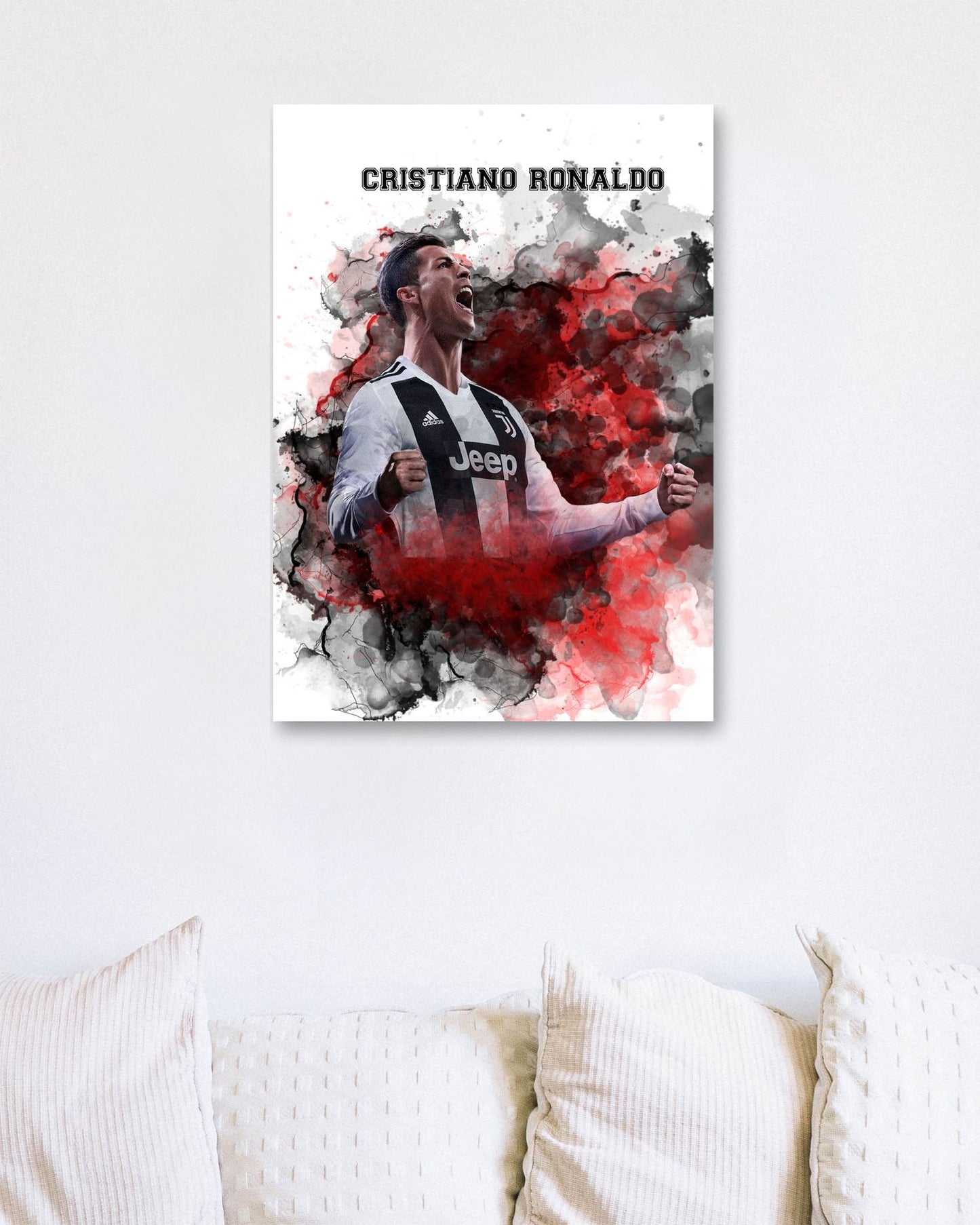 Cristiano Ronaldo Watercolor 6 - @JeffNugroho