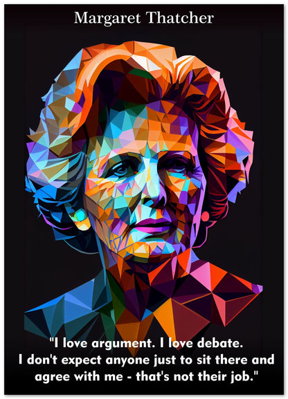 Margaret Thatcher Quotes - @WpapArtist