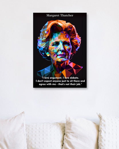 Margaret Thatcher Quotes - @WpapArtist