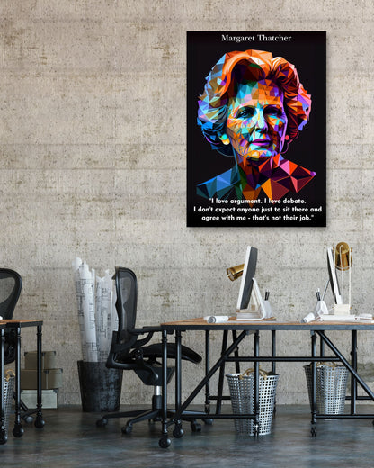 Margaret Thatcher Quotes - @WpapArtist