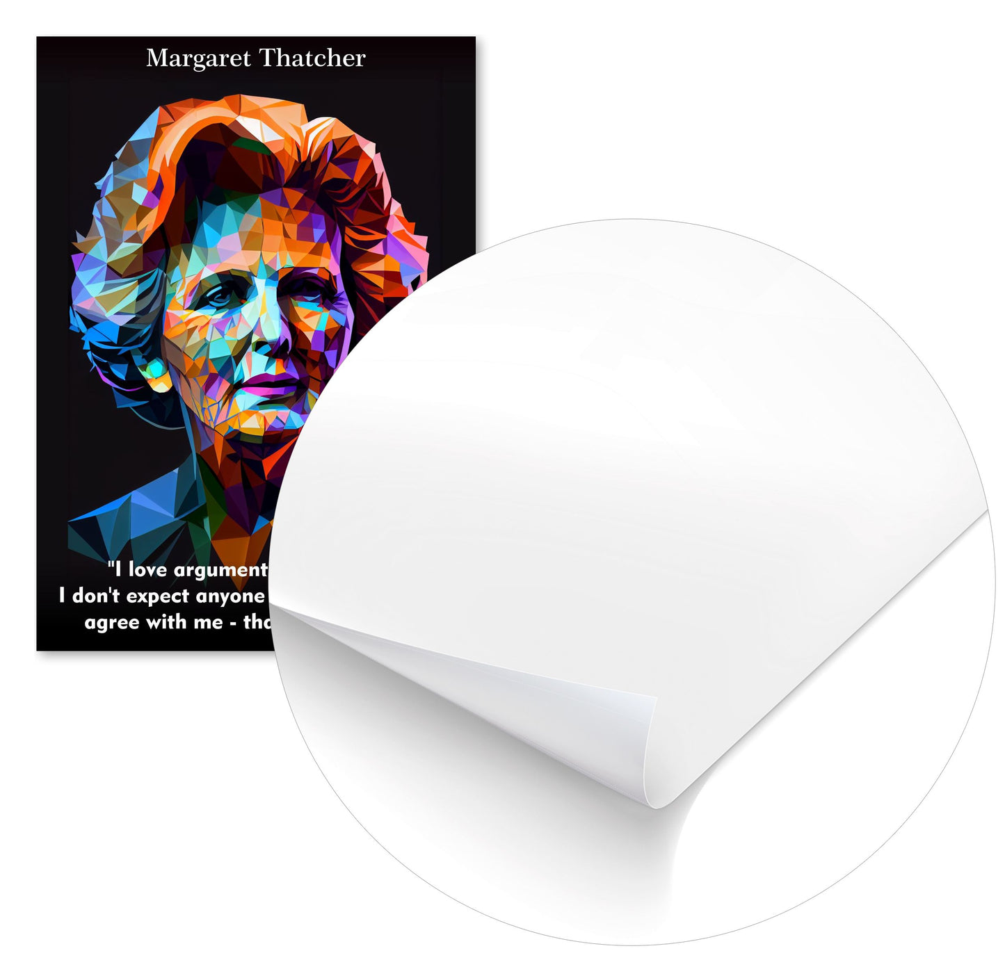 Margaret Thatcher Quotes - @WpapArtist