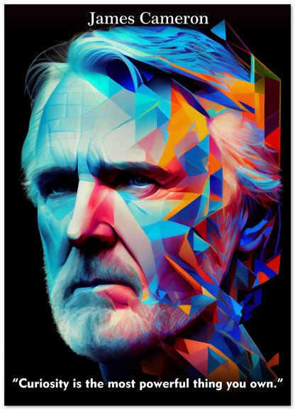 James Cameron Pop Art - @WpapArtist