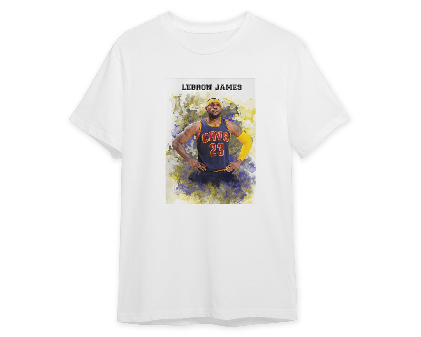 Lebron James Watercolor 1 - @JeffNugroho