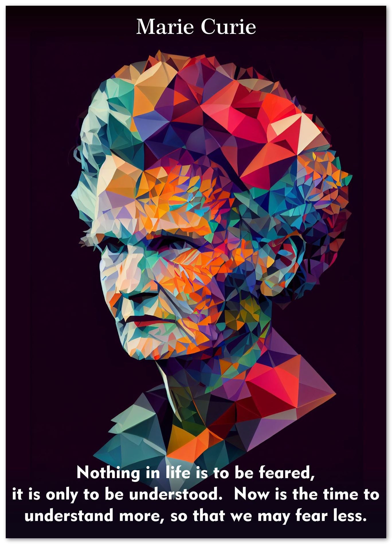 Marie Curie Quotes - @WpapArtist