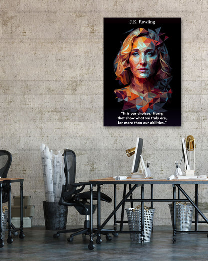 J.K. Rowling Quotes - @WpapArtist