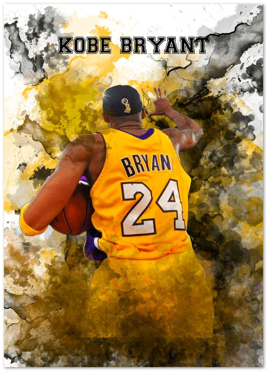 Kobe Bryant Watercolor 1 - @JeffNugroho