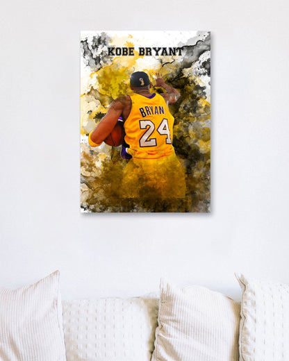 Kobe Bryant Watercolor 1 - @JeffNugroho