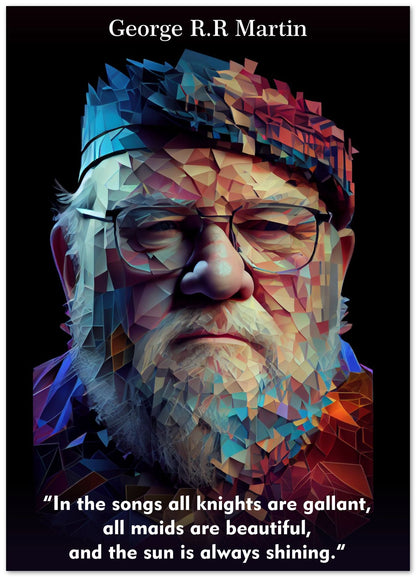 George R.R Martin Quotes - @WpapArtist