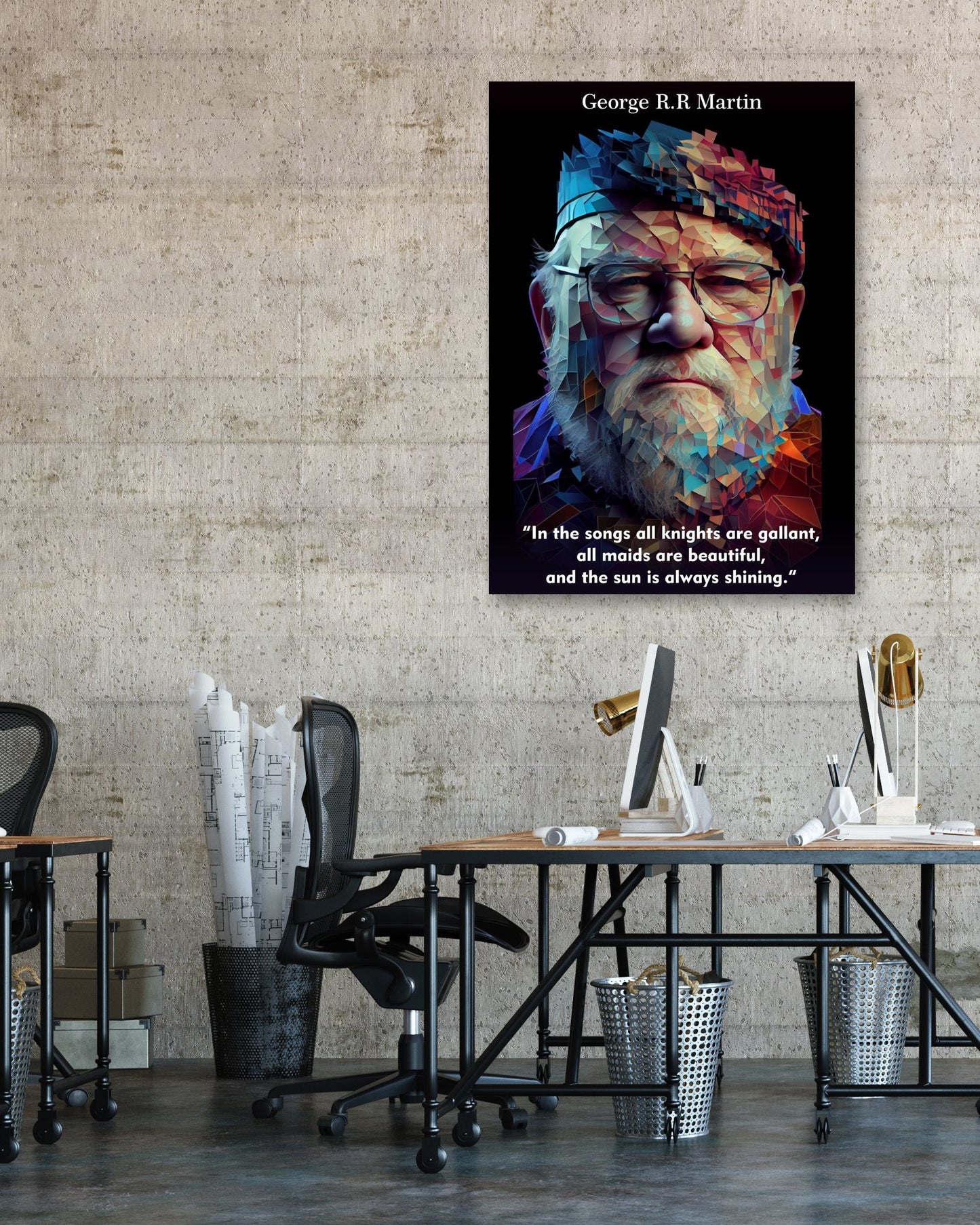 George R.R Martin Quotes - @WpapArtist