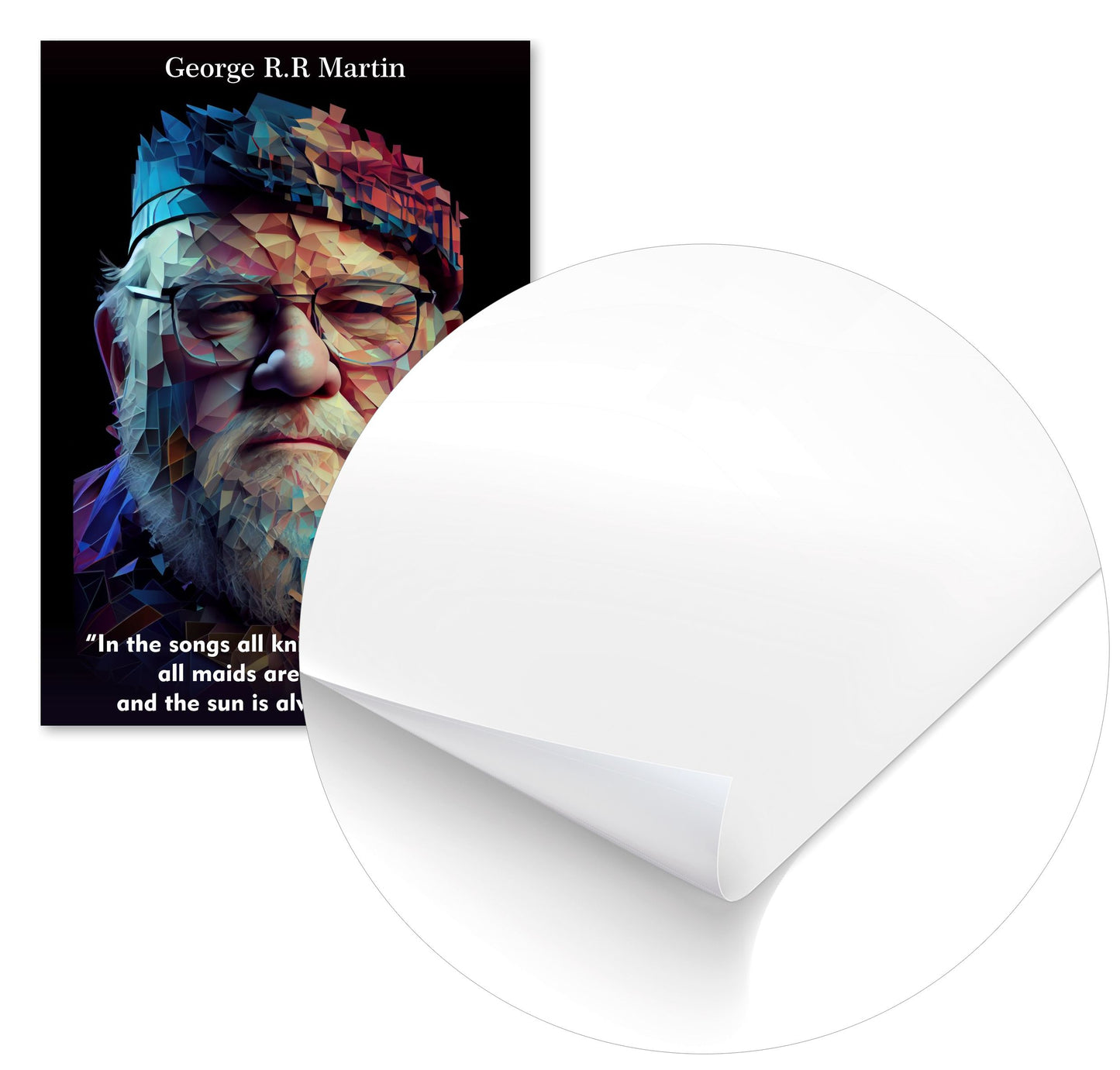 George R.R Martin Quotes - @WpapArtist