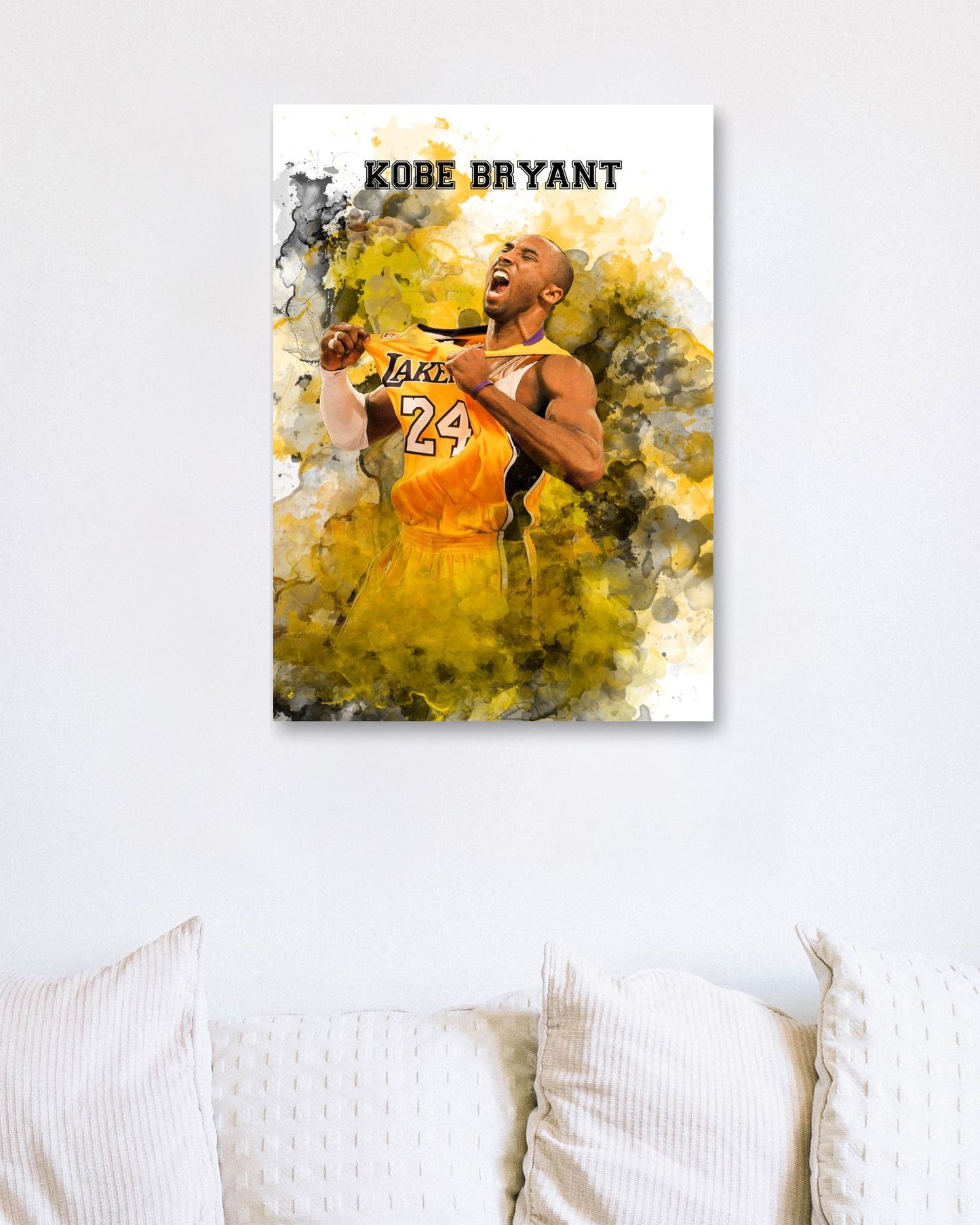 Kobe Bryant Watercolor 2 - @JeffNugroho