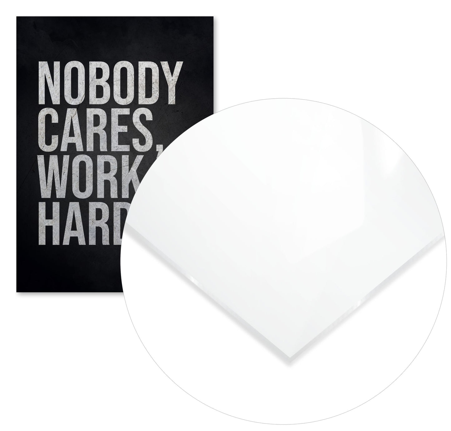 Nobody Cares Work Harder - @MKSTUDIO