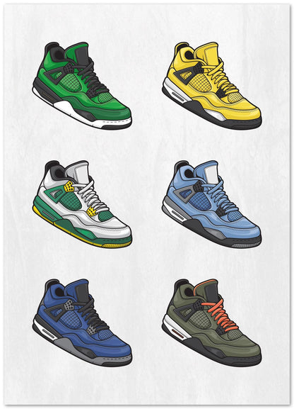 Air Jordan 4 Sneakers - @adamkhabibi