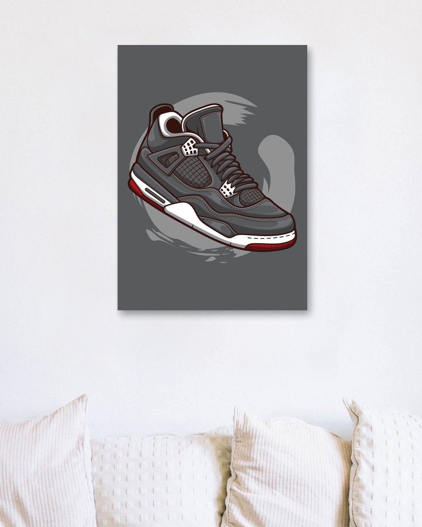 Air Jordan 4 Retro Bred Sneaker - @adamkhabibi