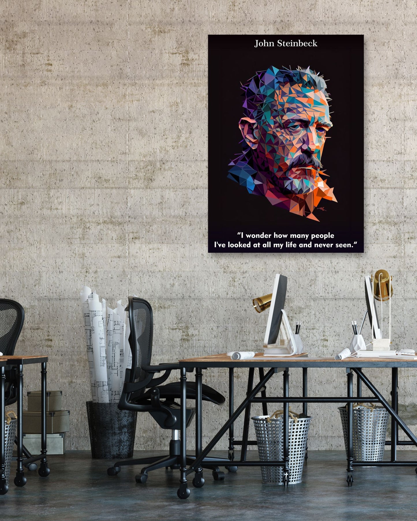 John Steinbeck Quotes - @WpapArtist