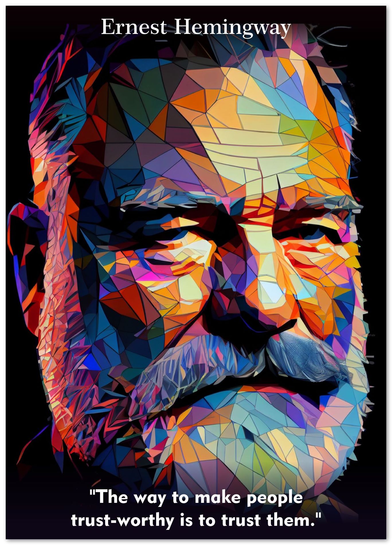 Ernest Hemingway Quotes - @WpapArtist