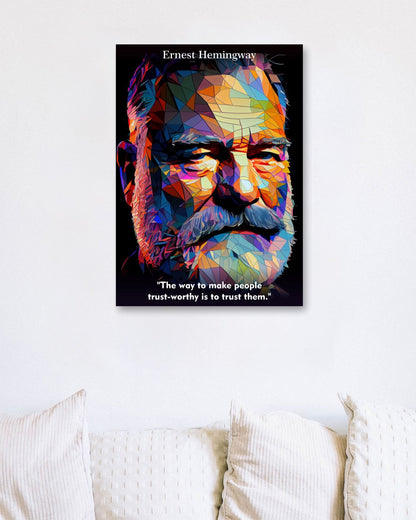 Ernest Hemingway Quotes - @WpapArtist