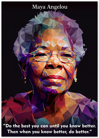 Maya Angelou Pop Art - @WpapArtist