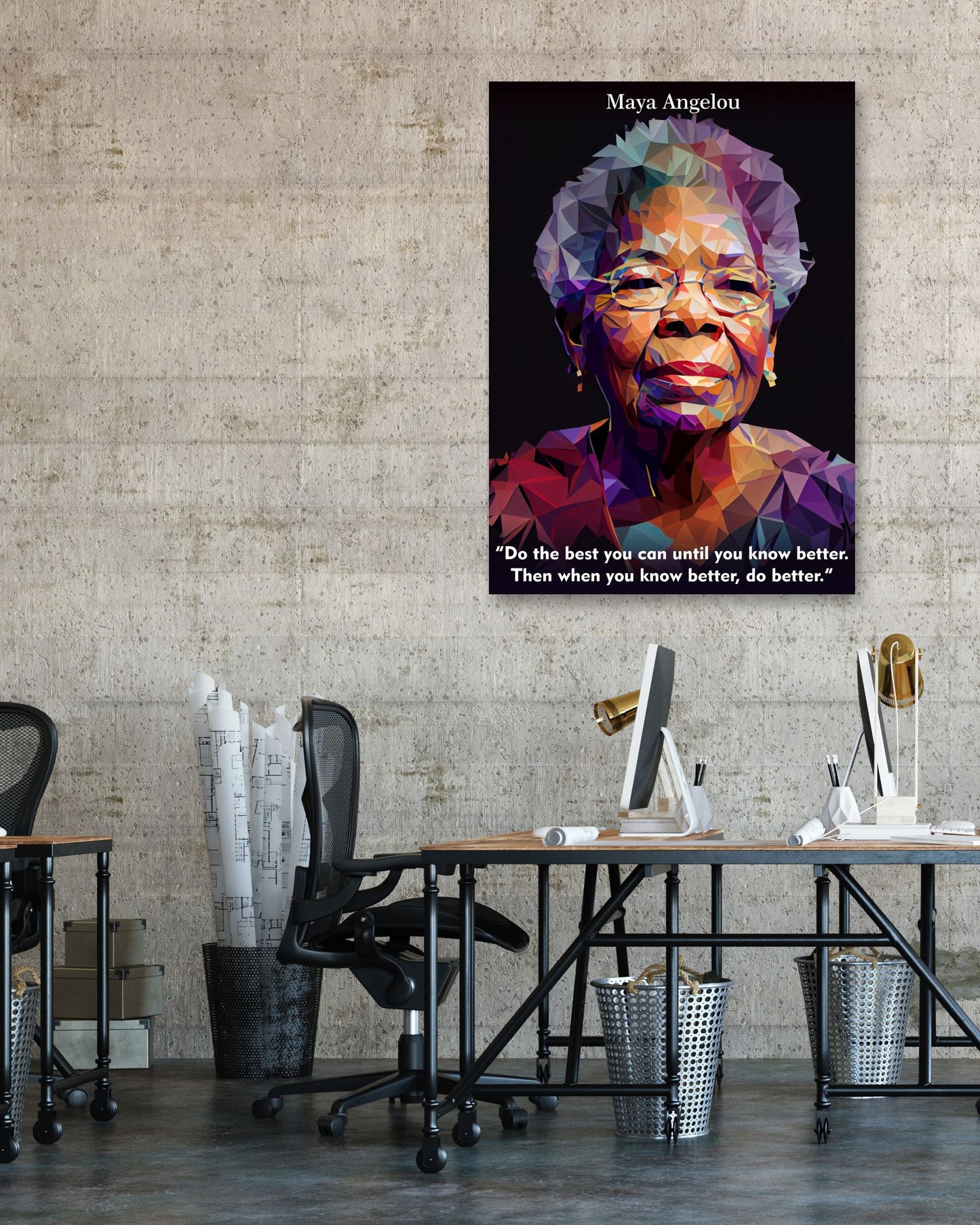 Maya Angelou Pop Art - @WpapArtist