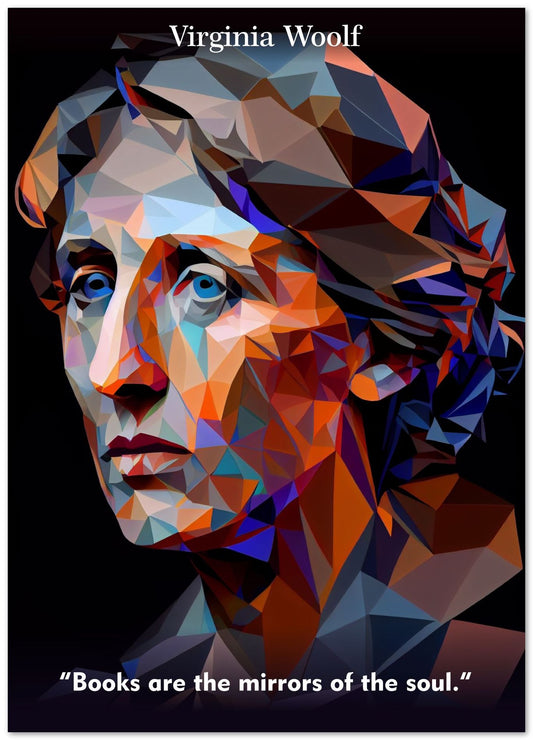 Virginia Woolf Pop Art - @WpapArtist