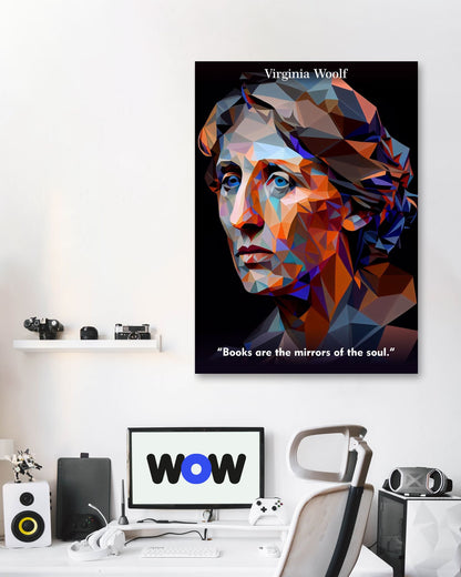 Virginia Woolf Pop Art - @WpapArtist