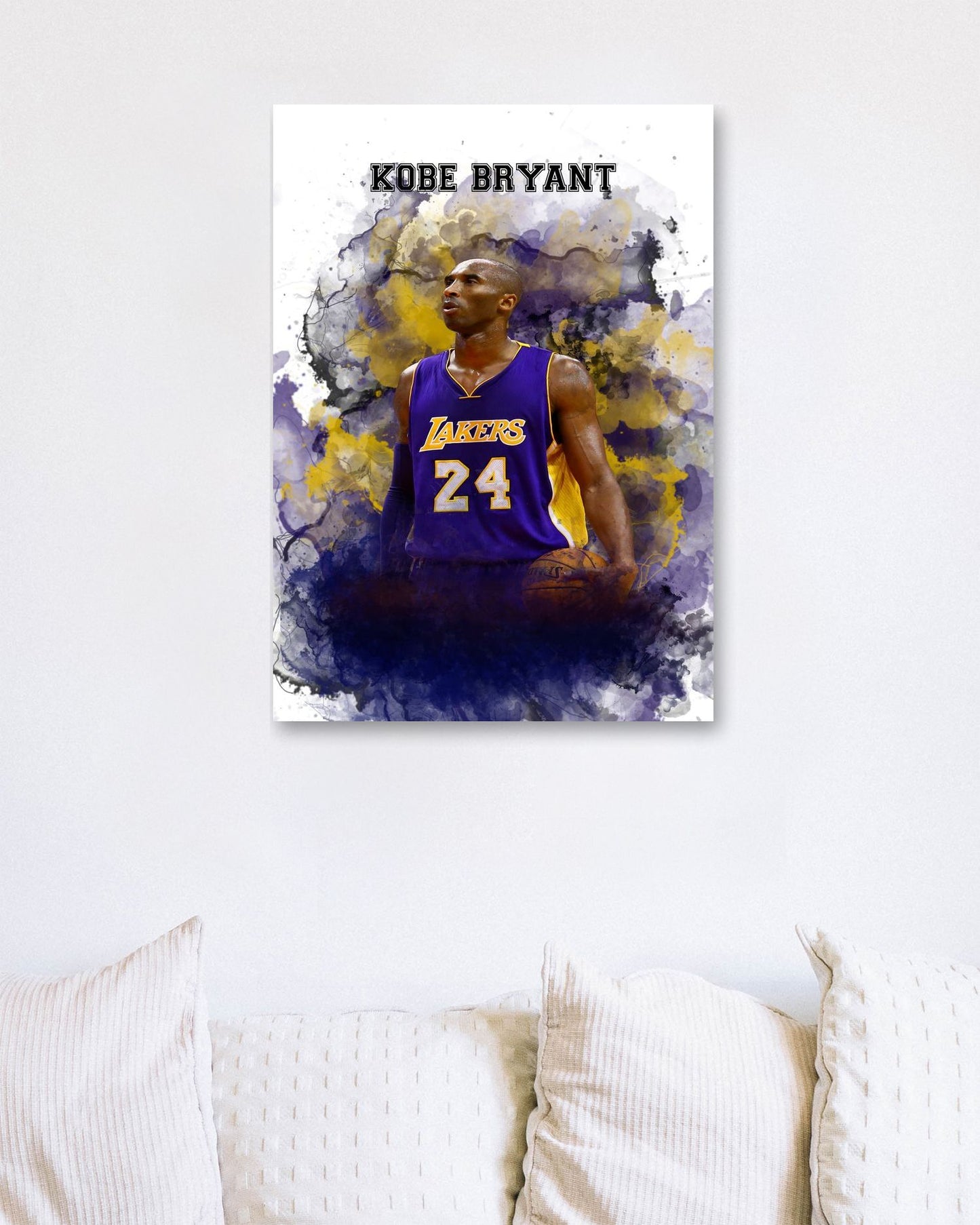 Kobe Bryant Watercolor 4 - @JeffNugroho