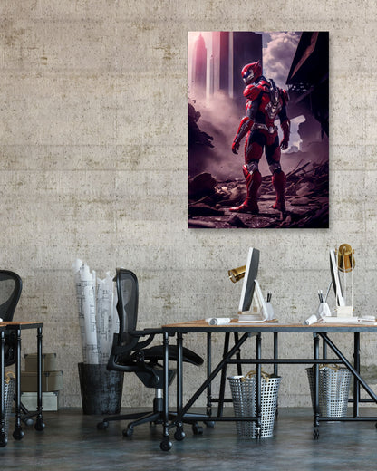 Power Ranger Red - @NotoCreative