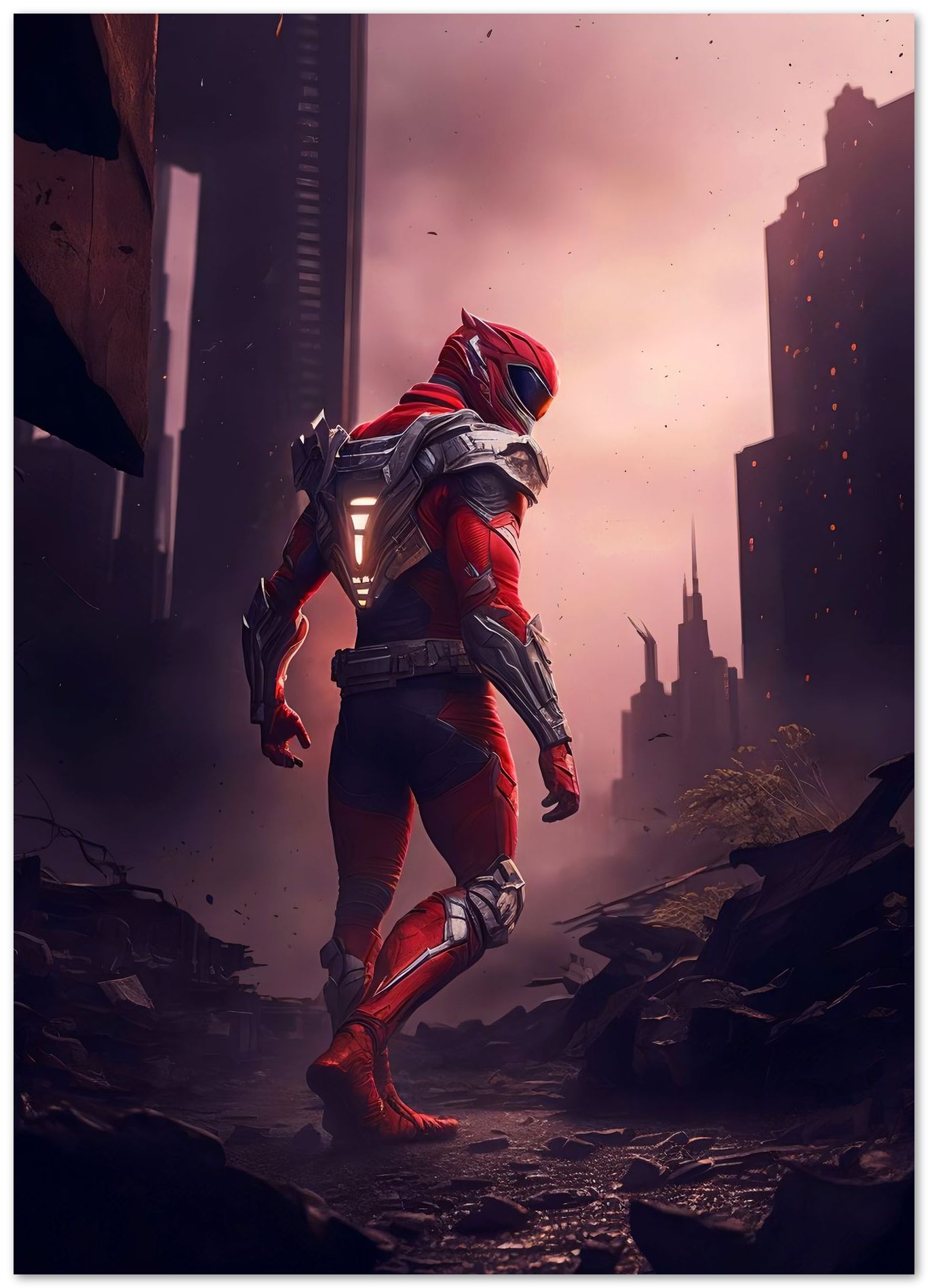 Power Ranger Red Movie 1 - @NotoCreative