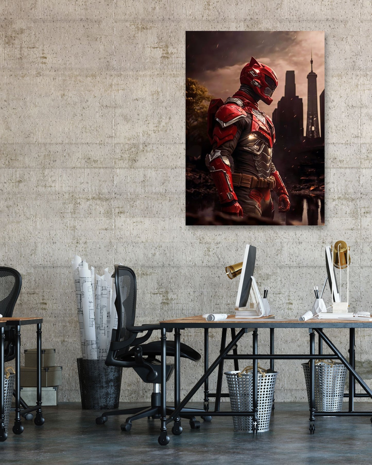 Power Ranger Red  Movie 3 - @NotoCreative