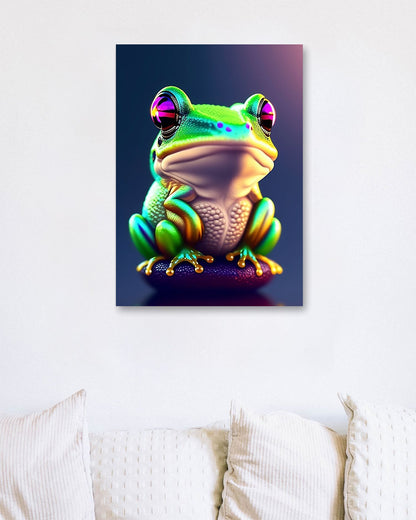 Mountain frog  - @widart