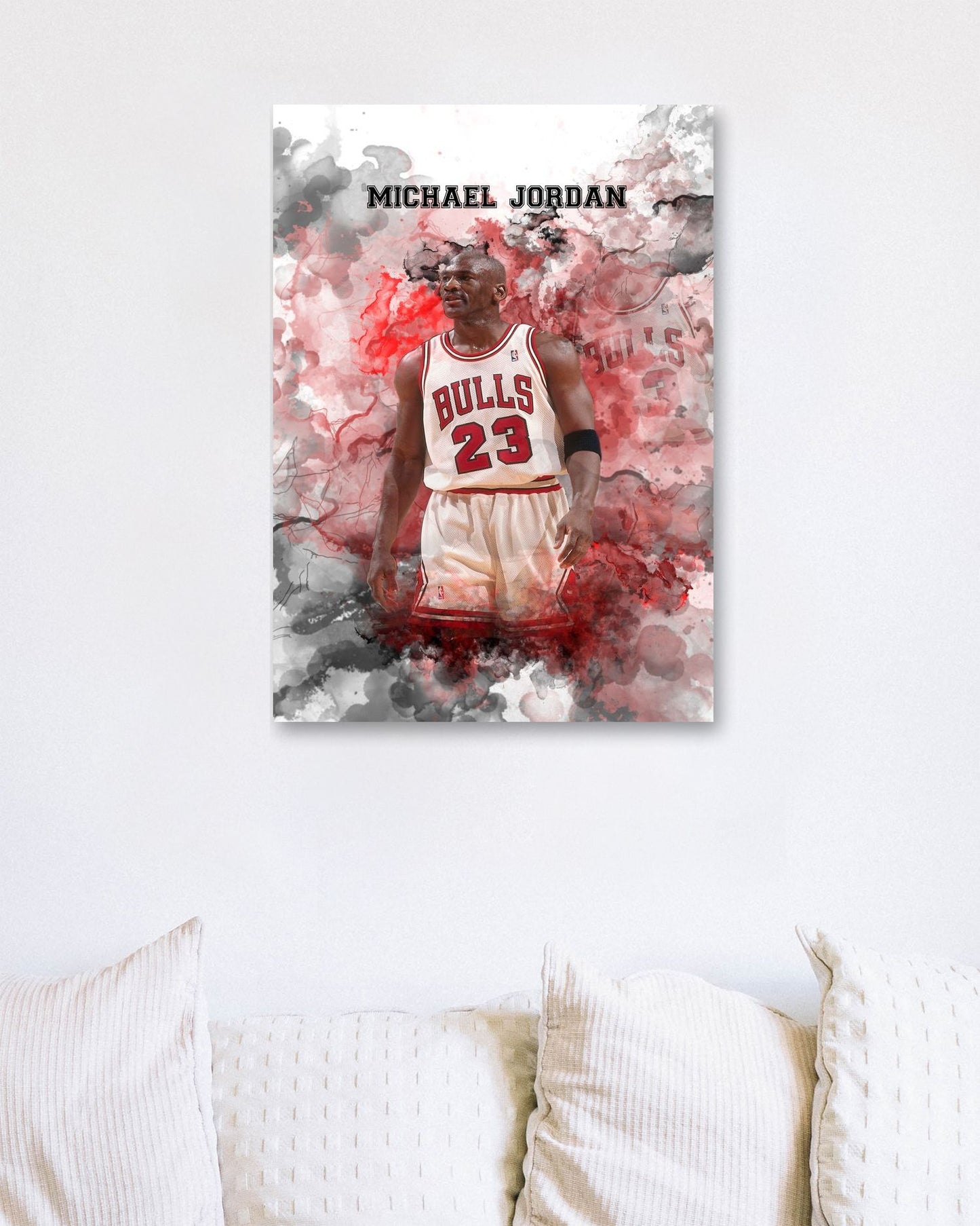 Michael Jordan Watercolor 1 - @JeffNugroho