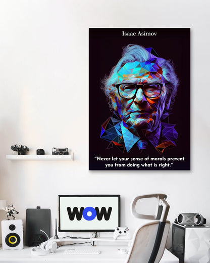 Isaac Asimov Quotes - @WpapArtist