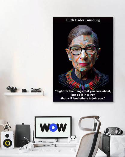Ruth Bader Ginsburg Quotes - @WpapArtist