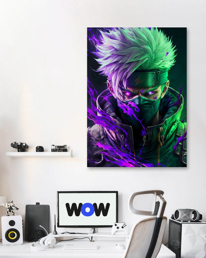 Kakashi Hatake Anime Glow - @NotoCreative