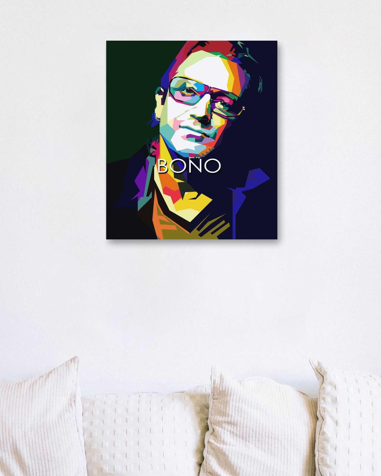 Bono U2 Singer Pop Art WPAP - @Artkreator