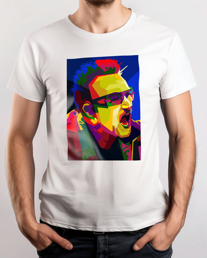 Bono U2 Front Man Pop Art WPAP - @Artkreator