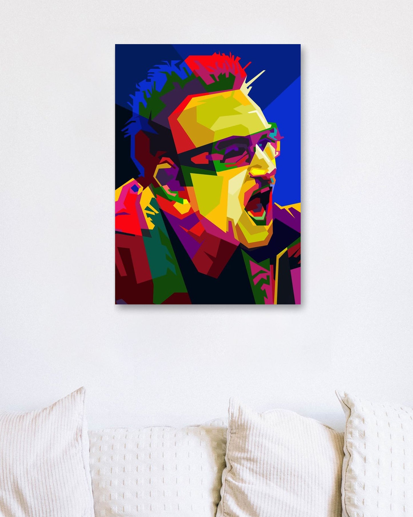 Bono U2 Front Man Pop Art WPAP - @Artkreator